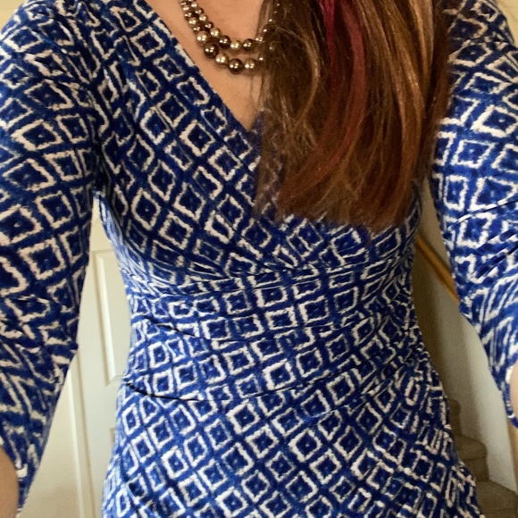 Ralph Lauren fitted dress with diamond pattern - Picture 4 of 4